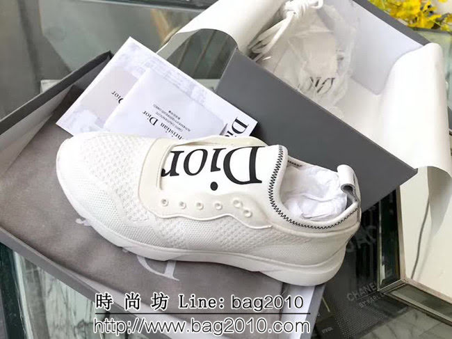 DIOR迪奧 代購品質 2019ss獨家早春新款 私家定制飛織 女休閒鞋 QZS2746